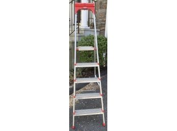 Leifheit 6' Folding Aluminum Step Ladder