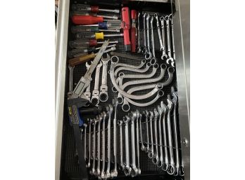 Nice Drawer Of Open End And Box Wrenches