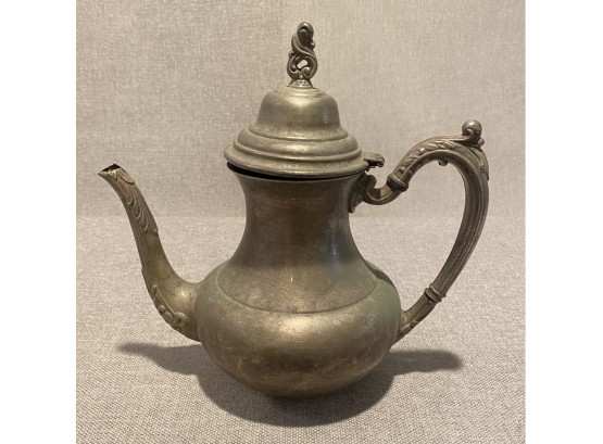 Pewter Vintage Teapot