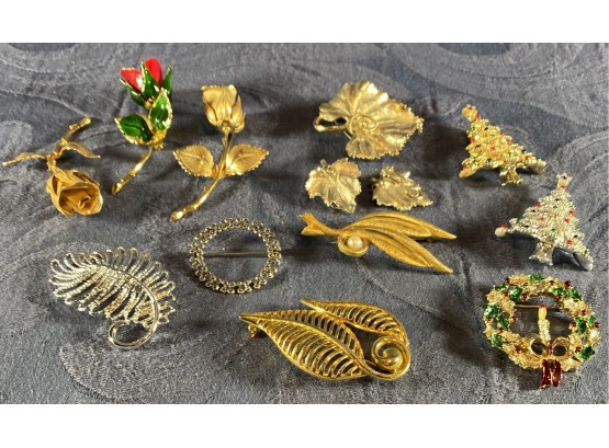 Vintage Marked Pin Assortment