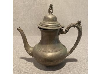 Pewter Vintage Teapot