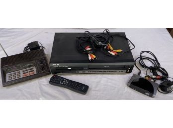 Need To Convert Some VCR Tapes Over To DVD Format?  Here Is A Converter And Player For You.
