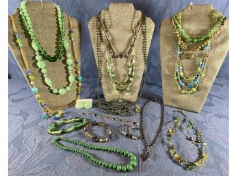 Is Green Your Color?    Here's Your Jewelry Collection.