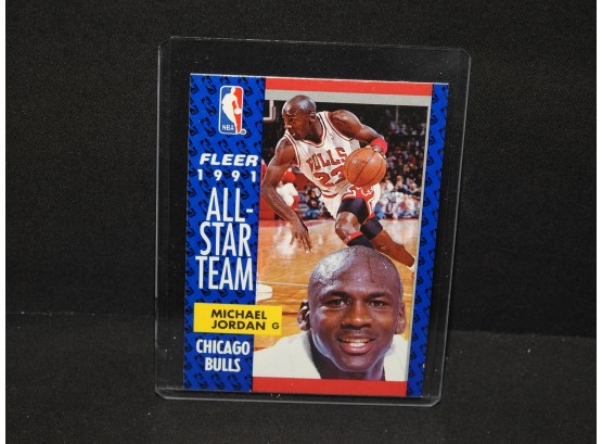 1991 Fleer All Star Michael Jordan Card