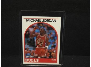 1989 NBA Hoops Michael Jordan Basketball Card