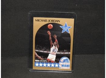 1990 Nba Hoops Michael Jordan Basketball Card