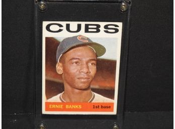 1964 Topps Hofer Mr. Cubs Ernie Banks Baseball Card