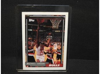1992 Topps Michael Jordan Basketball Card