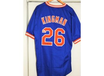 RARE Signer NY Mets Superstar Dave KING KONG Kingman Baseball Jersey With COA
