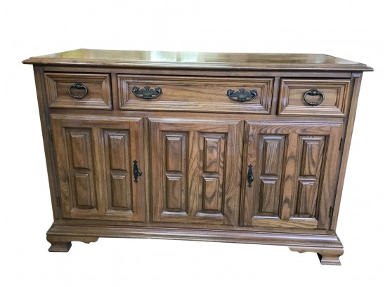 Vintage Drew Furniture, Oak Server Cabinet (1 Of 2)