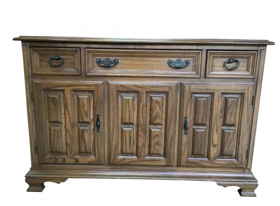 Vintage Drew Furniture, Oak Server Cabinet (2 Of 2)
