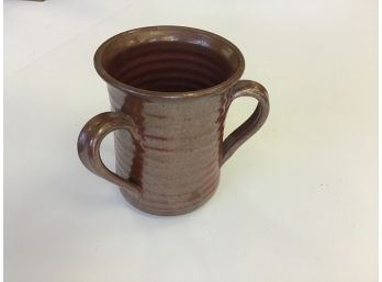 3 Handled Pottery Loving Cup