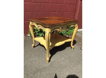 Vintage French Provincial End Table (2 Of 2) ( HAMDEN PICKUP)