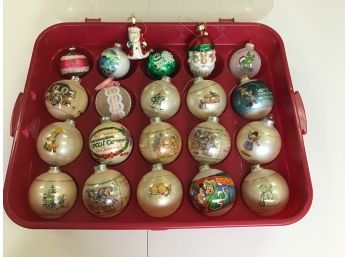 Collectible Goebel Christmas Tree Ornaments, Inspired By Berta Hummel