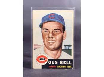 Vintage Card 1953 Topps Gus Bell