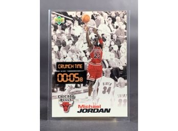 Vintage Card 1997 Upper Deck Michael Jordan Crunch Time