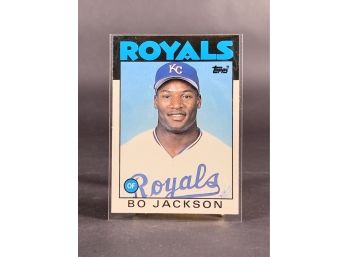 Vintage Card  1986 Topps Traded Bo Jackson Rookie