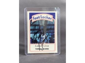 Vintage Card Footlocker Slam Fest Tommy Hitman Hearns Autographed