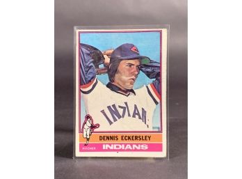 Vintage Card 1976 Topps Dennis Eckersley Rookie