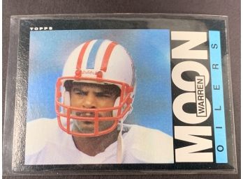 Vintage Football Card 1985 Topps Warren Moon