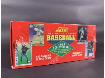 Vintage 1992 Score Baseball Collector Card Set