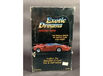 Vintage Exotic Dreams Collectors Cars Cards