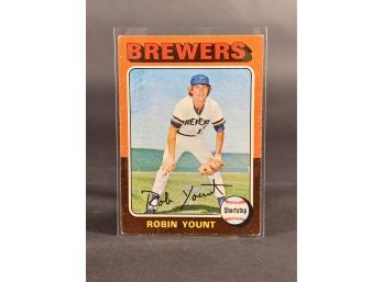 Vintage Card 1975 Topps Robin Yount Rookie