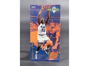 Vintage Card 1992-93 Topps Shaq NBA Jam Session Insert