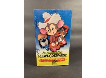 Vintage Cards Impel Fievel Goes West Official Movie Trading Cards