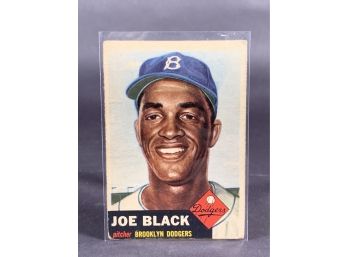 Vintage Card 1953 Topps Joe Black