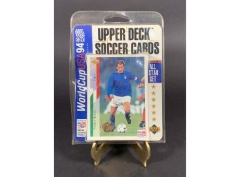 Vintage Soccer Upper Deck Card 1994 World Cup With Hologram
