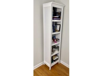 Tall Fixed Shelf Bookcase/Storage