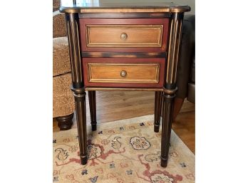 Small Two Drawer End Table