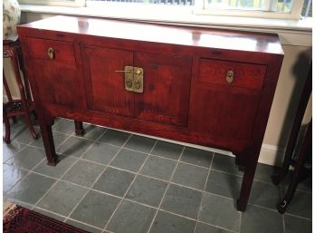 Beautiful Antique Server / Cabinet - Fabulous Patina - 1850s Rosewood Finish - VERY PRETTY PIECE