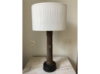 Custom NYC Brownstone Newel Post Salvage Lamp(2 Of 2)