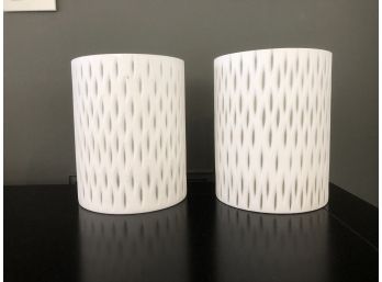 Pair Of Tonzai Home Oversized Candle Votives