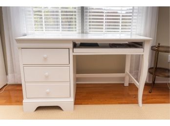 Stanley Furniture White Desk With Drawers