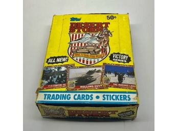 Topps Desert Storm (VICTORY SERIES) Complete Box Of Cards (36 Packs) - 1991