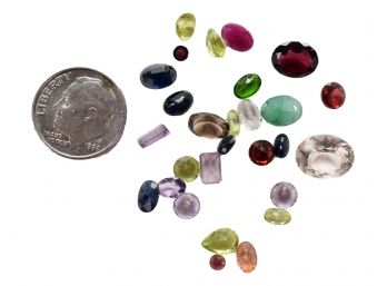 Collection Of Loose Gemstones