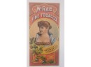 Antique Advertising Lithograph- McRae Fine Tobacco Circa 1880