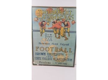 1916 Rose Bowl Poster