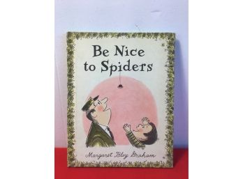 Be Nice To Spiders Book
