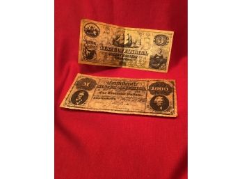 State Of FL& Confederate Notes