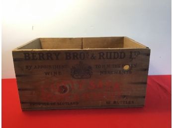Berrys Cutty Sark Crate