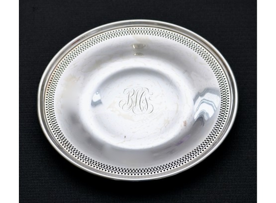 EMPIRE Sterling Silver Serving Plate 11 .34 OZT