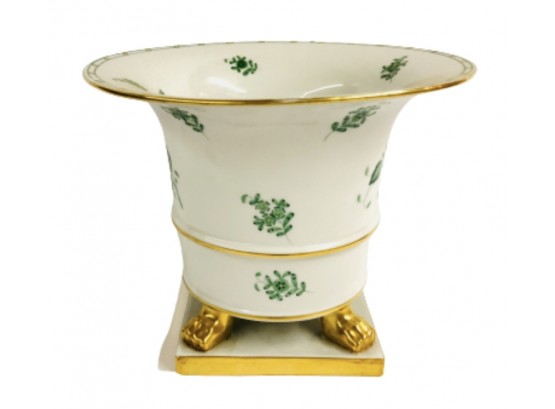 Herend Apponyi Green Design Empire Vase