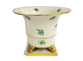 Herend Apponyi Green Design Empire Vase