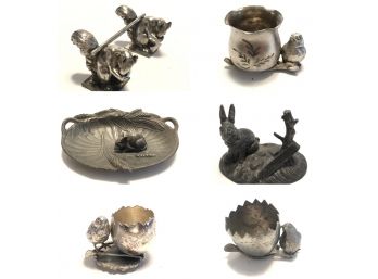 Pairpoint Menagerie: 6 Pieces