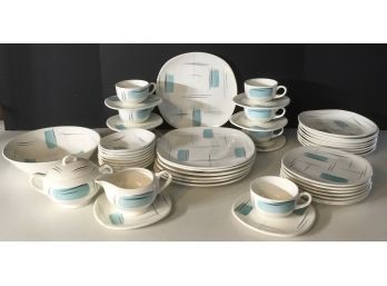 Contemporary Earlton China Set Vintage Service For 7