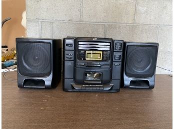 JVC PC-XC10 Stereo Boombox With Speakers